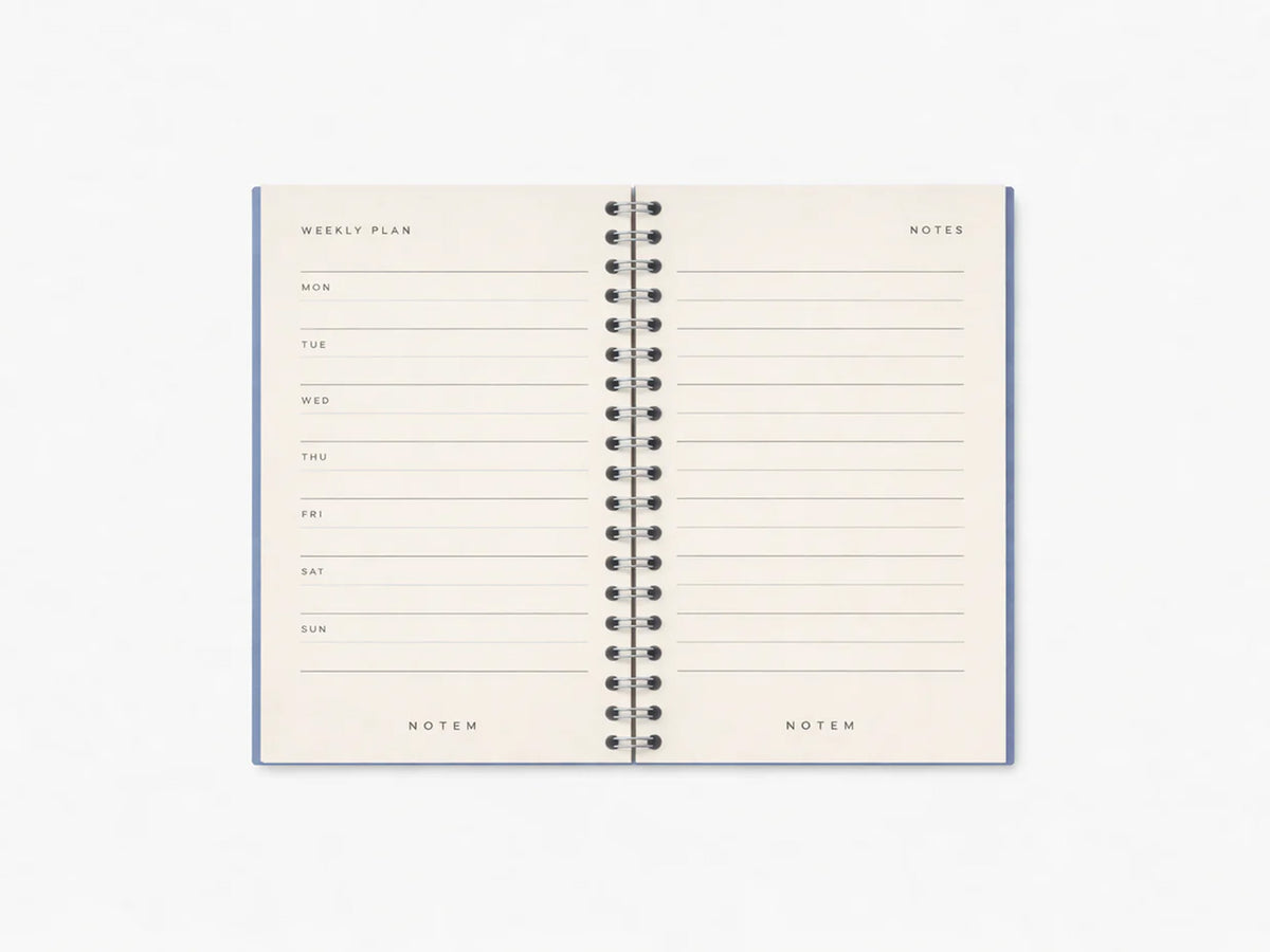 NEW! Notem LUCA Weekly Planner - Plum Check