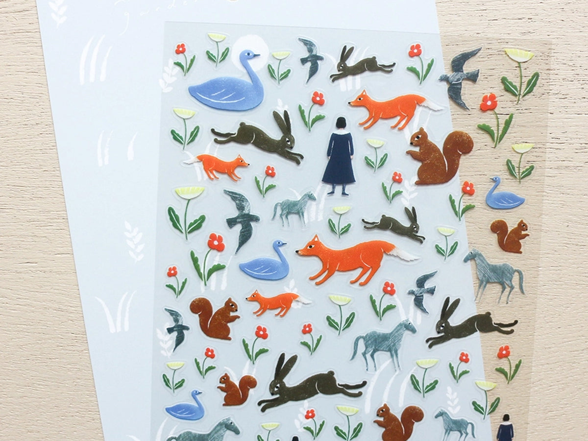 Nishi Shuku Sticker Sheet - Garden