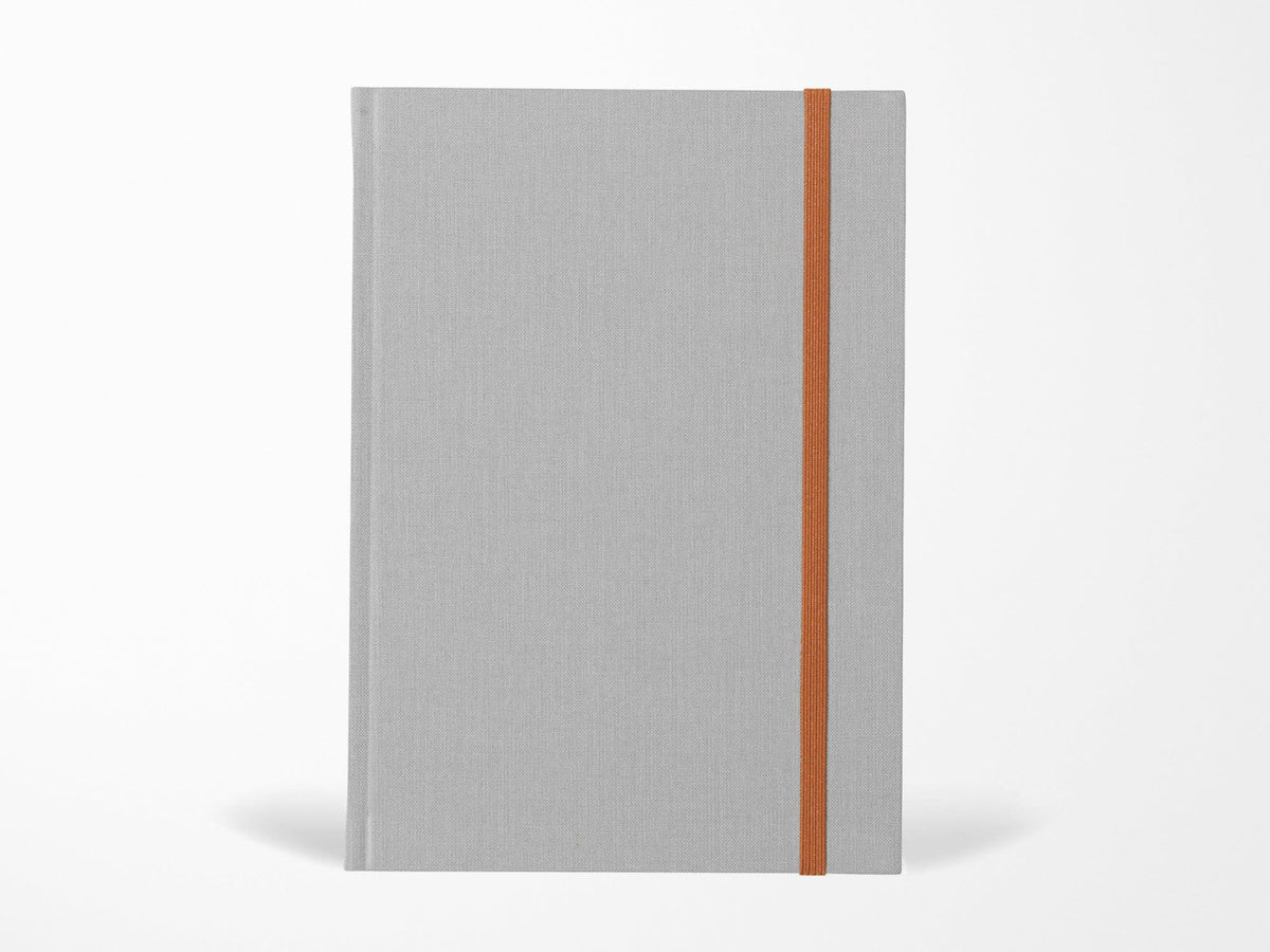 Notem BEA Notebook with Elastic Band - Light Grey