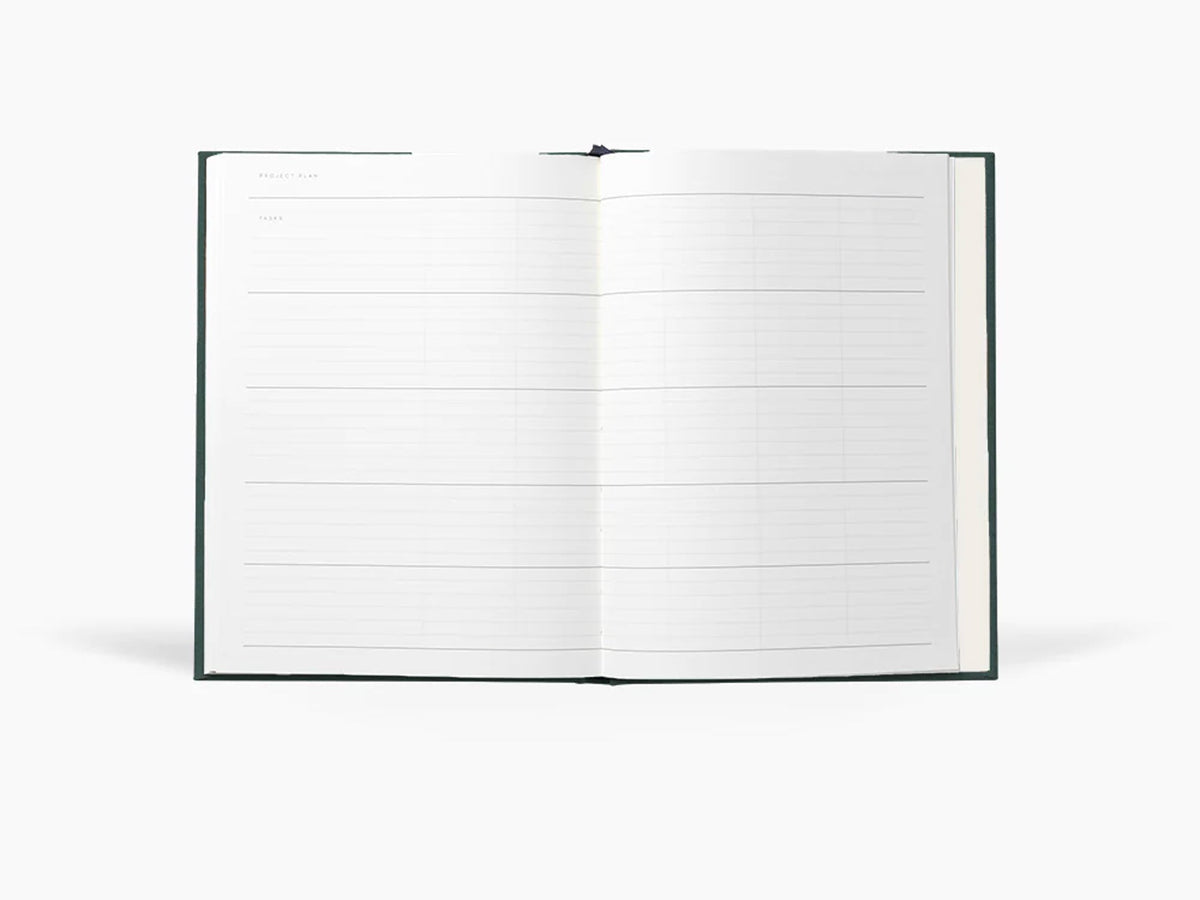 Notem EVEN Work Journal - Large Dark Green