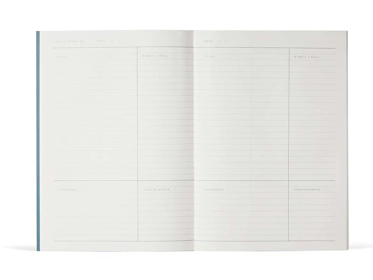 Notem MILO Weekly Work Journal - Blue Check