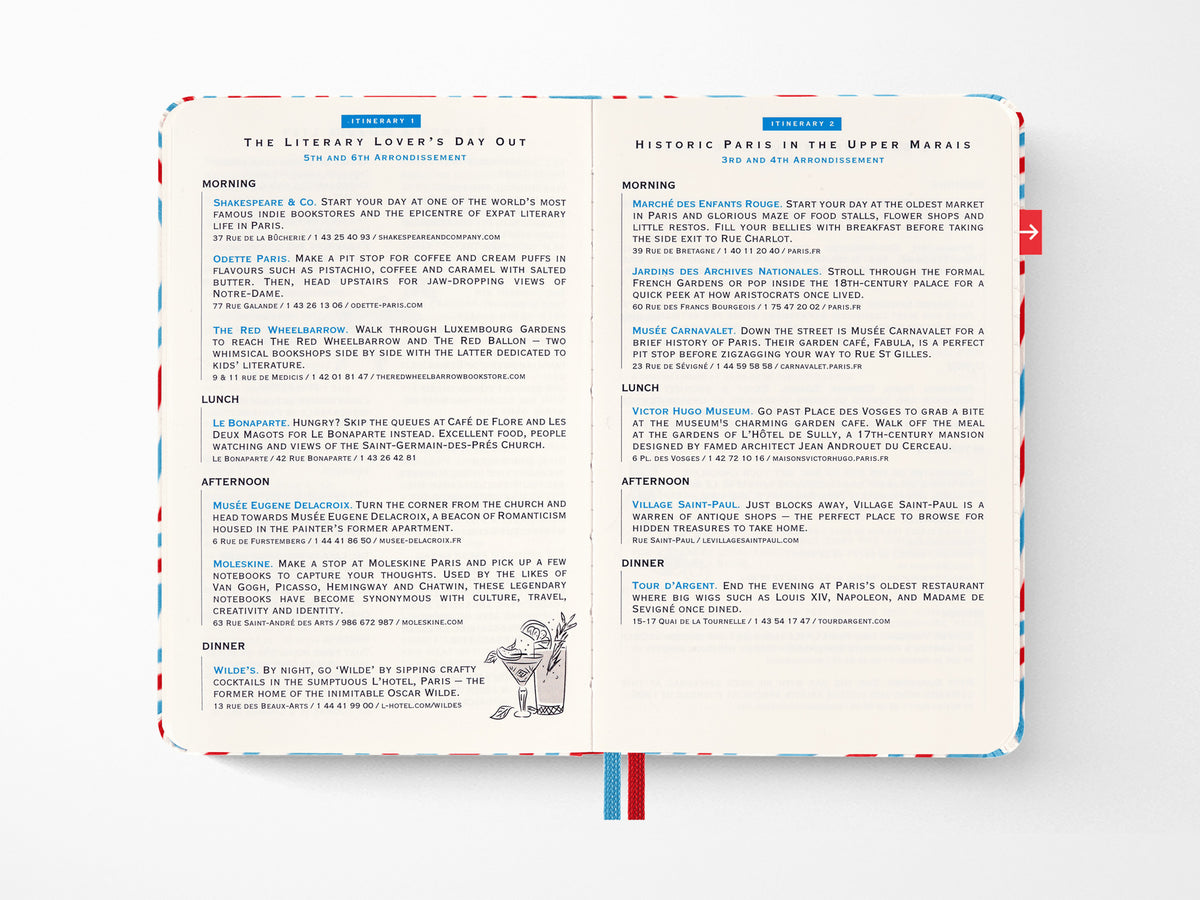 Paris Travel Guide LUXE x Moleskine