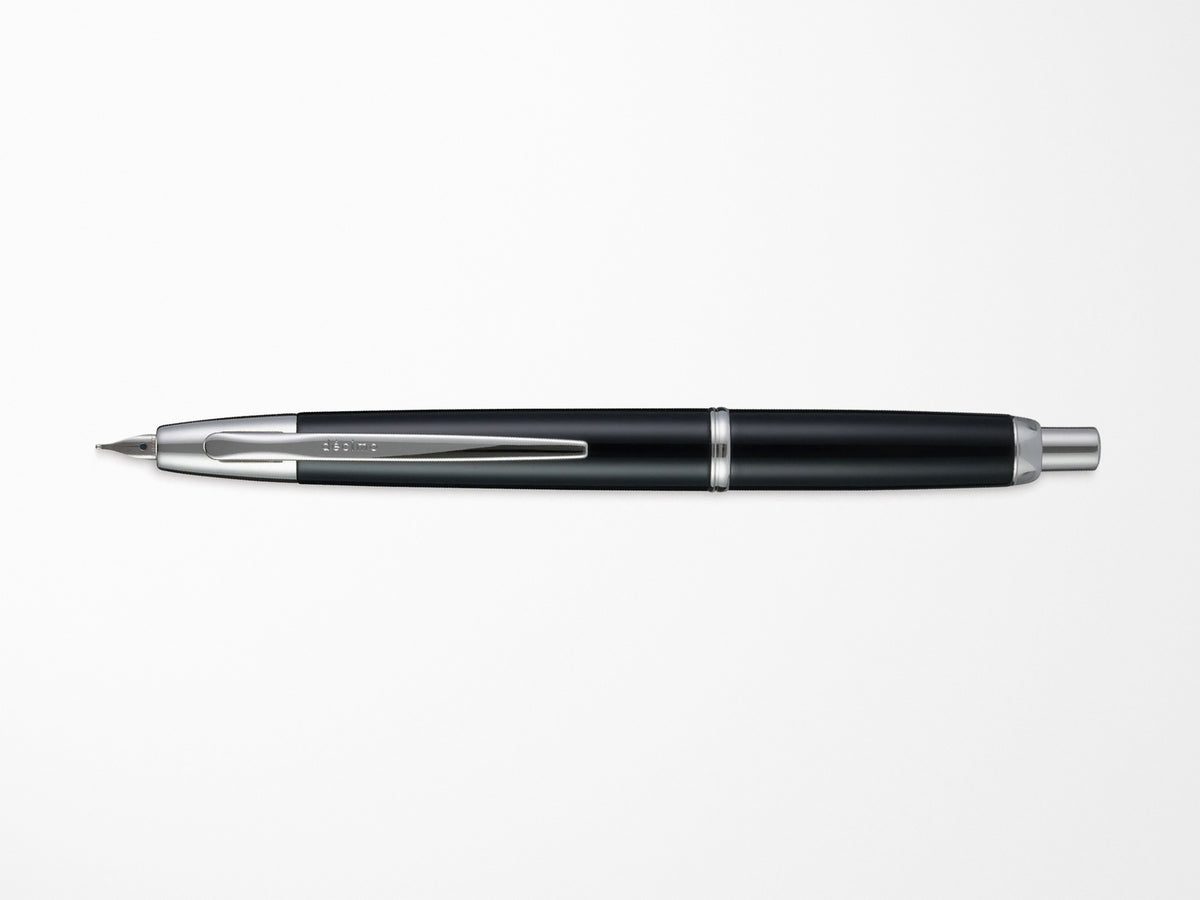 Pilot Capless Decimo Fountain Pen - Black