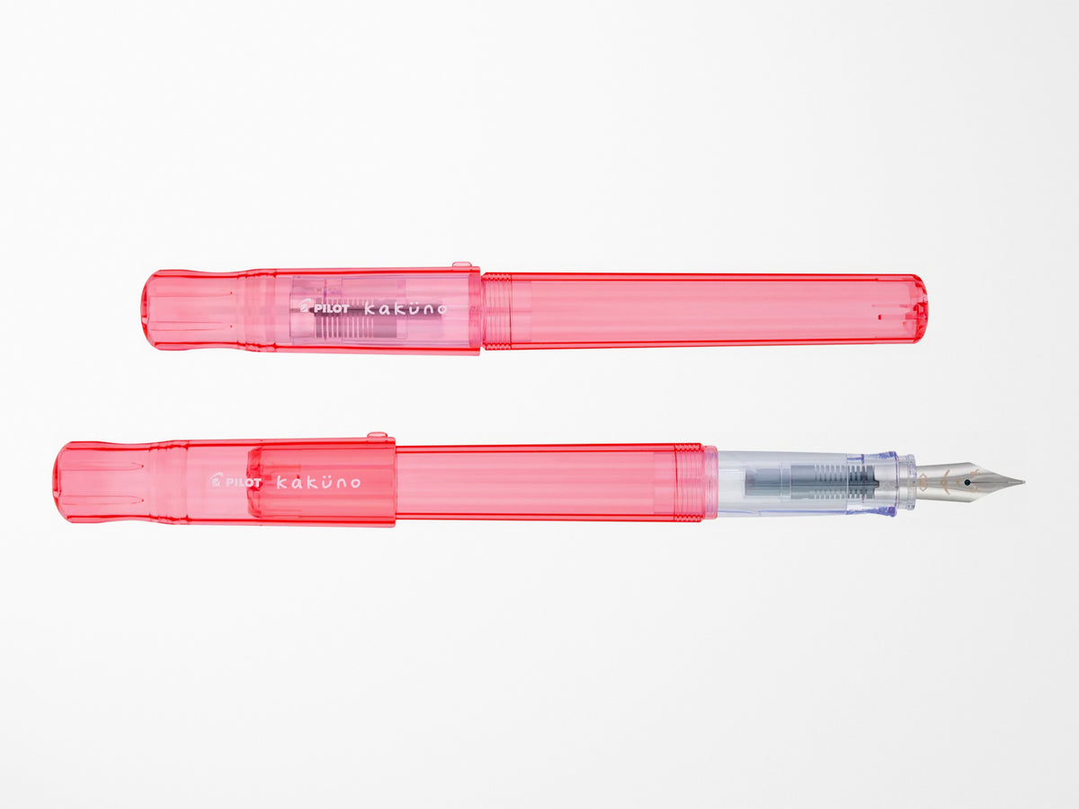 Pilot Kakuno Fountain Pen - Coral