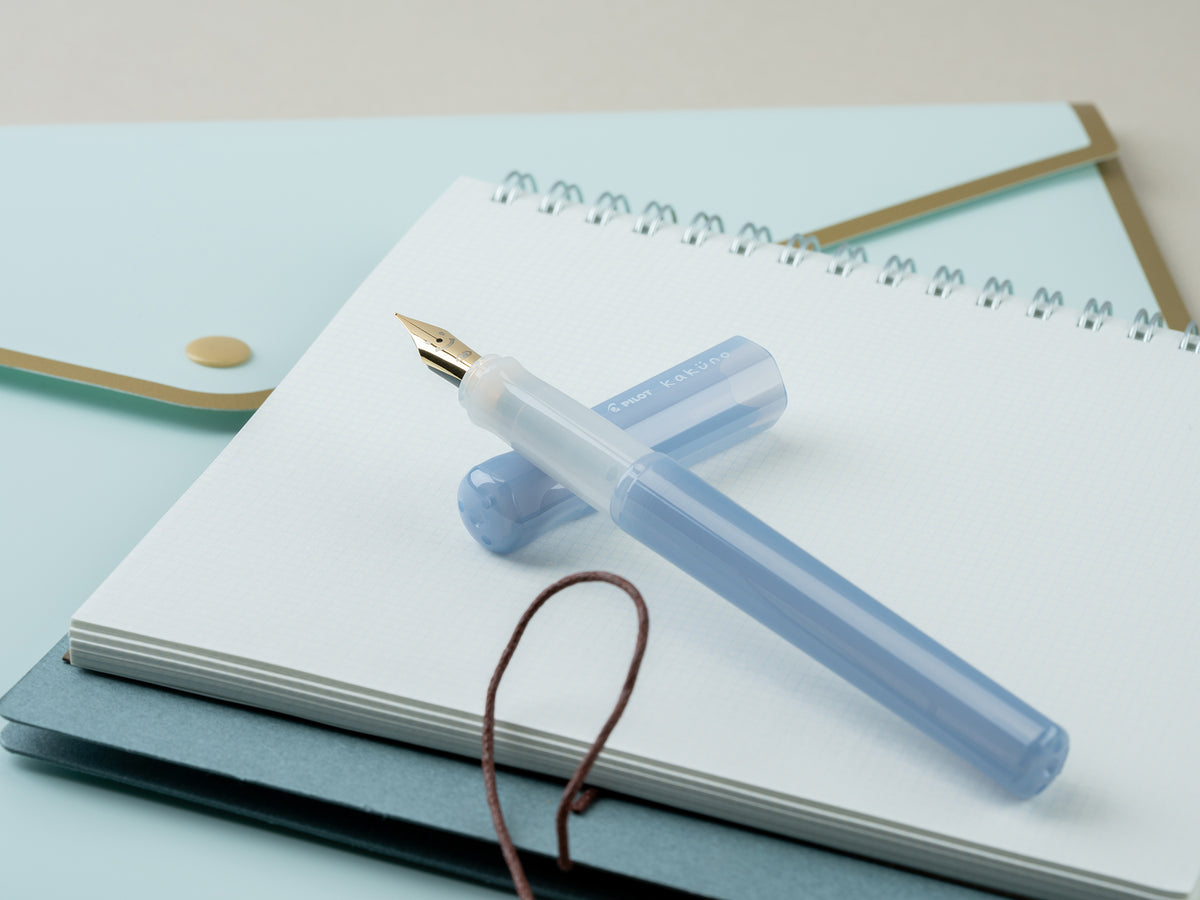 Pilot Kakuno Fountain Pen - Madoromi – Twilight Blue