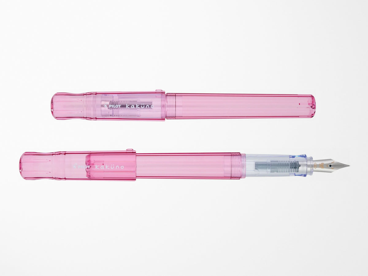 Pilot Kakuno Fountain Pen - Pink