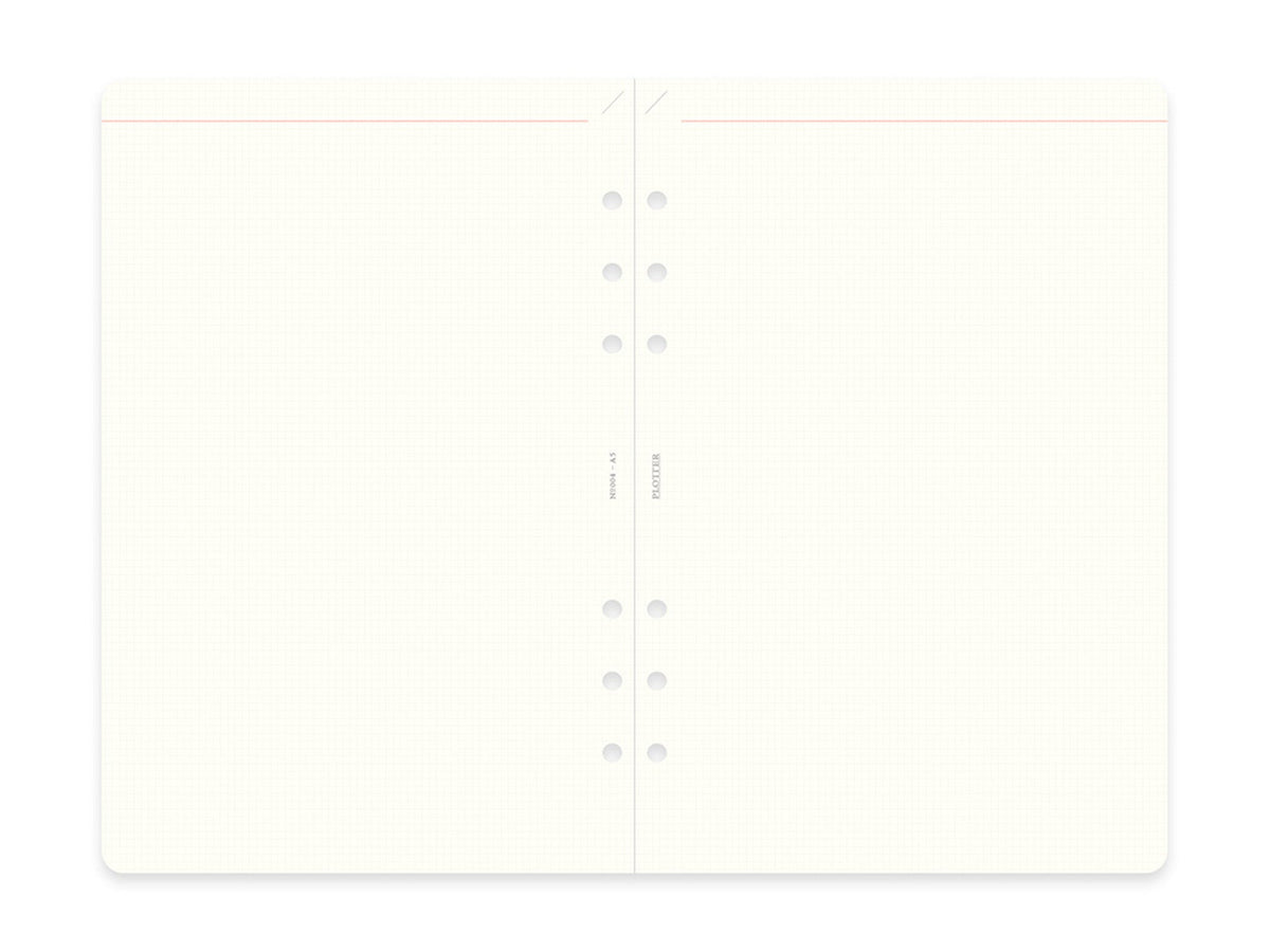 PLOTTER Refill Memo Pad 2mm Grid - A5 Size