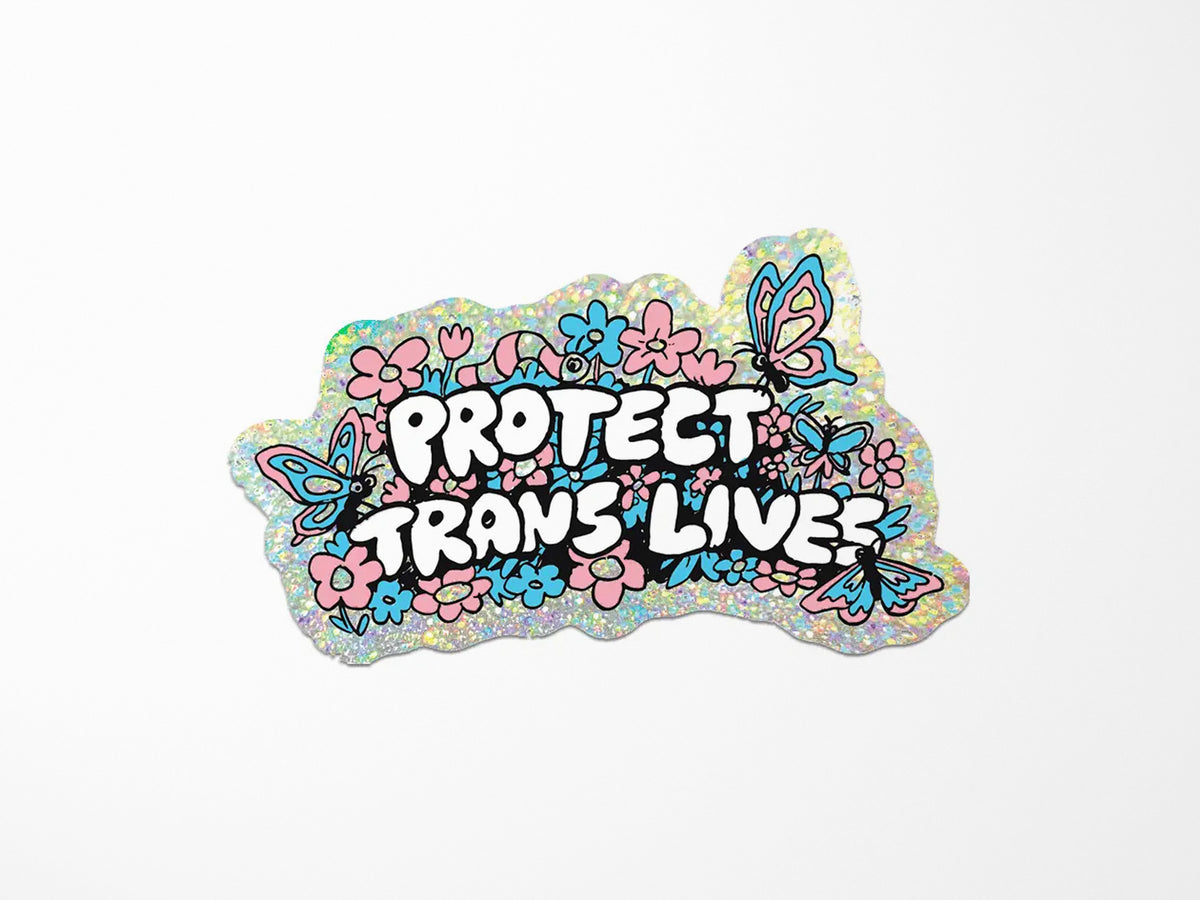 Protect Trans Lives Vinyl Sticker