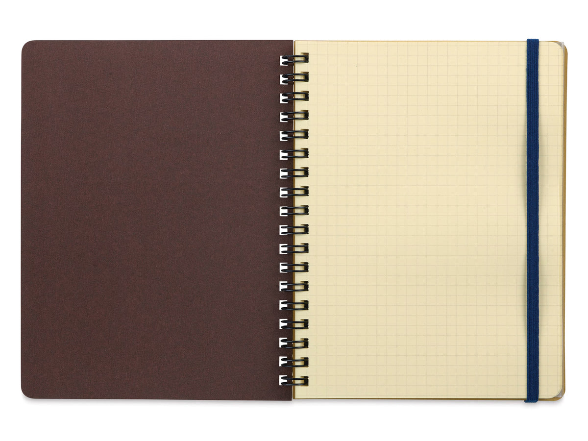 Rollbahn Cap-Martin Spiral Notebook Green