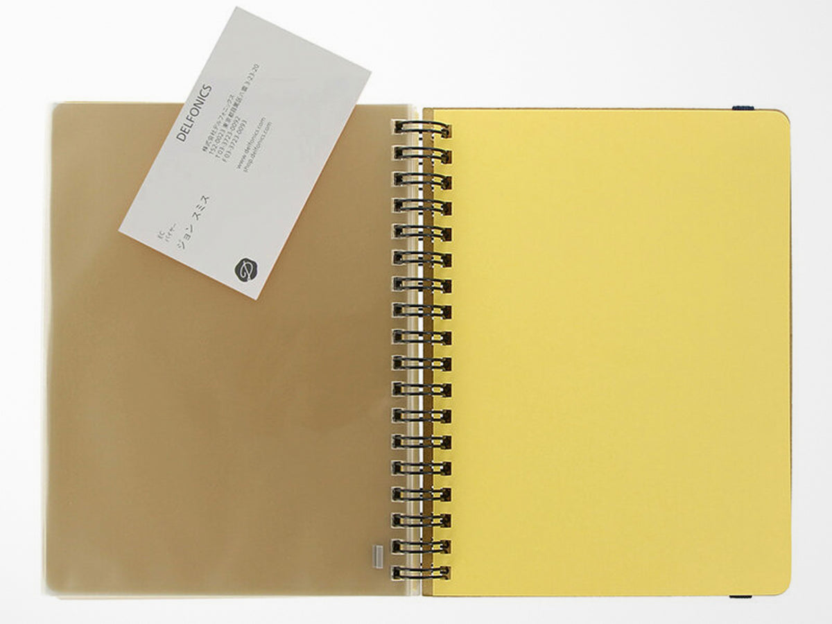 Rollbahn Spiral Notebook - Metallic Pearl White