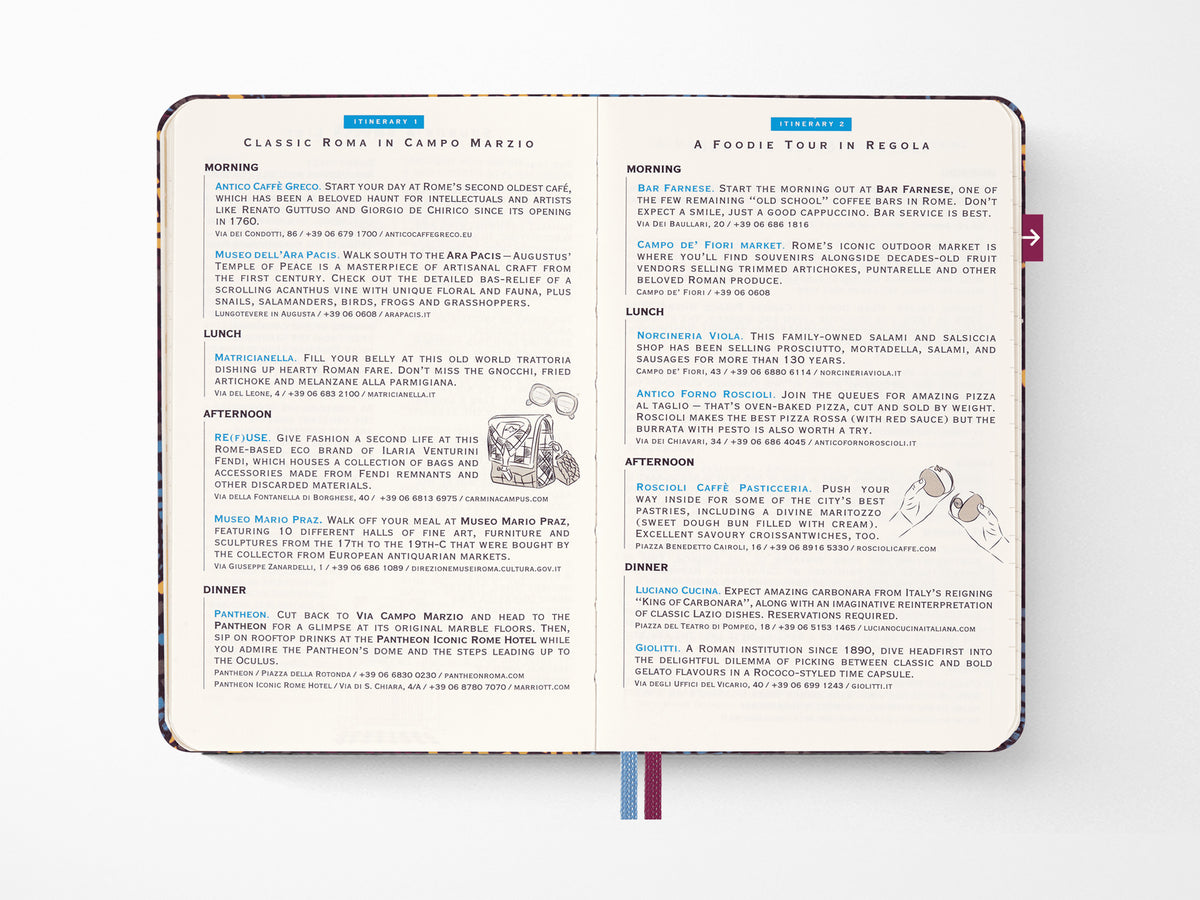Rome Travel Guide LUXE x Moleskine