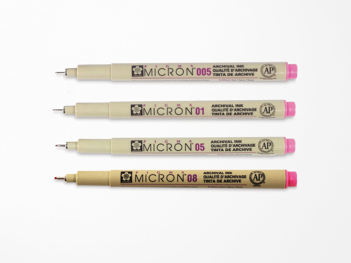 Rose Pigma Micron Pen