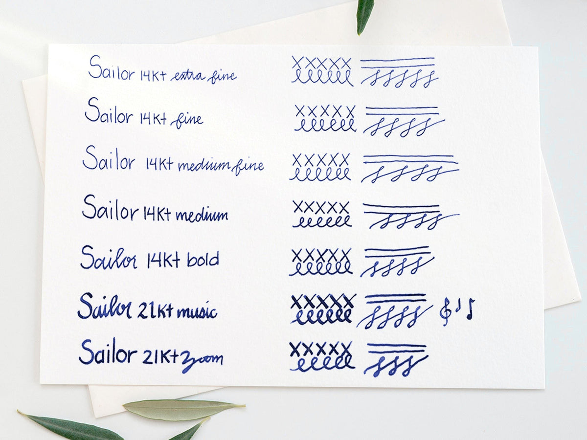 Sailor Pro Gear Slim Fountain Pen - Seasonal Waka Poetry - Autumn