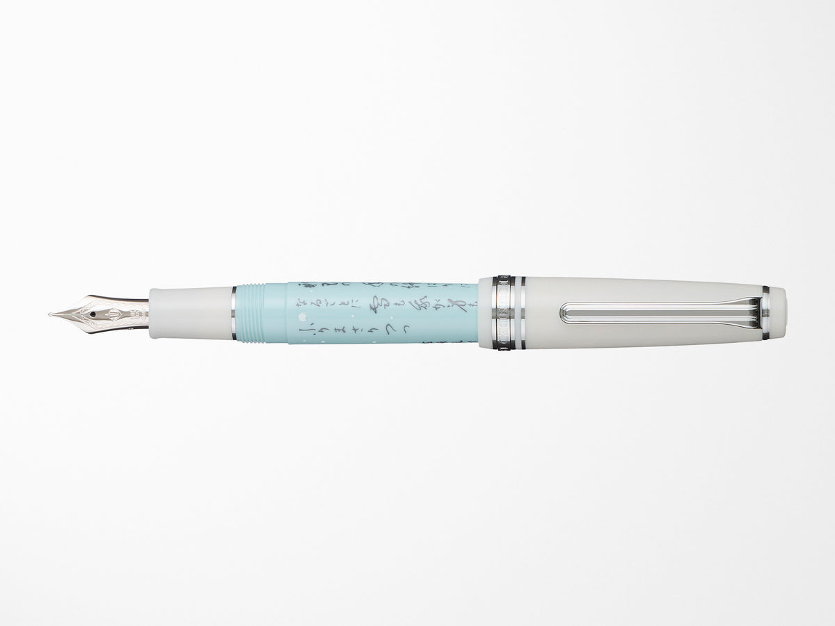 Sailor Pro Gear Slim Fountain Pen - Seasonal Waka Poetry - Winter
