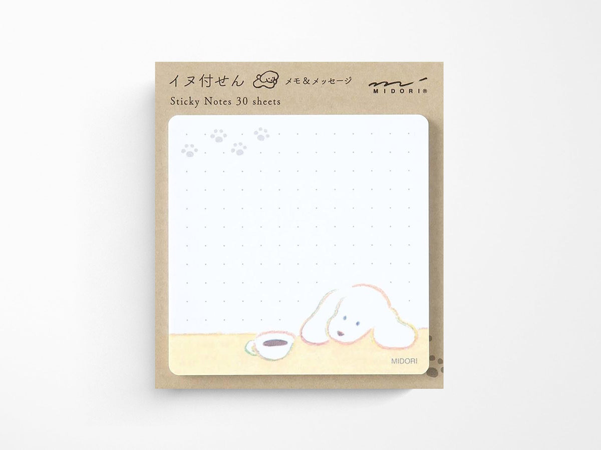 Sticky Notes - Coffee and Dog
