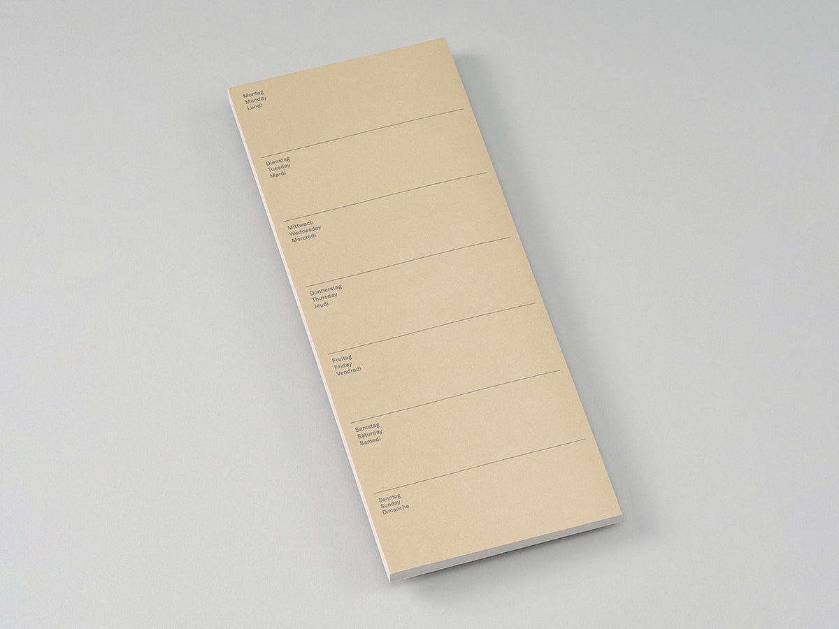 Sticky Notes Weekly Planner