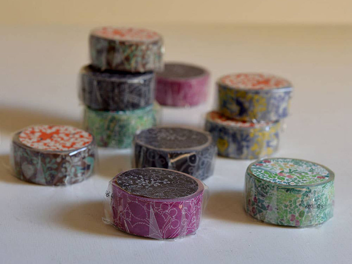TEN to SEN Washi Tape - Yasou Dark Navy