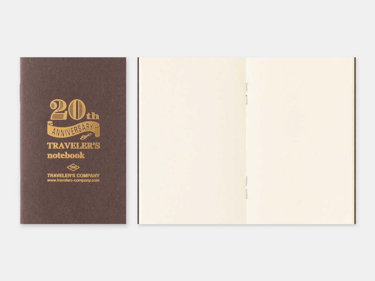 TRAVELER'S Notebook Card Size 20th Anniversary Set - Black