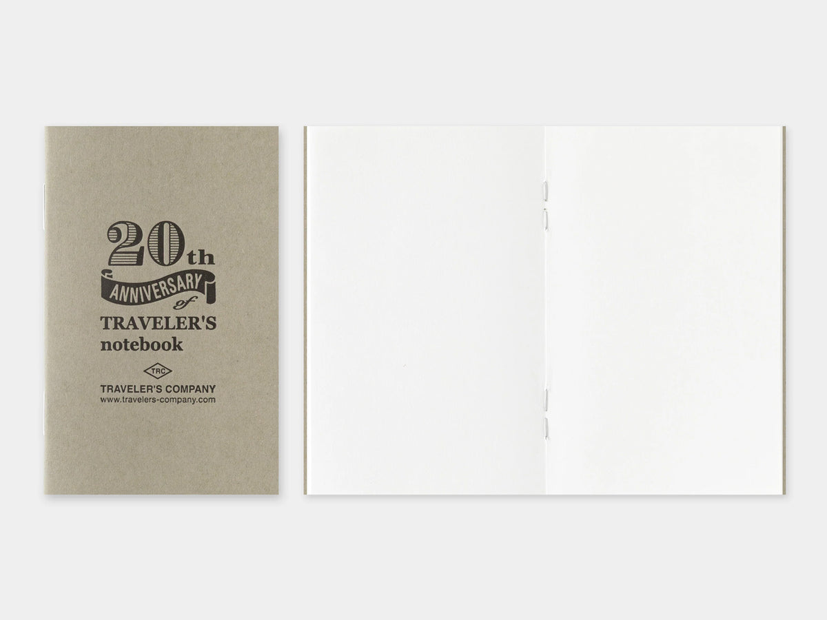 TRAVELER'S Notebook Card Size 20th Anniversary Set - Black