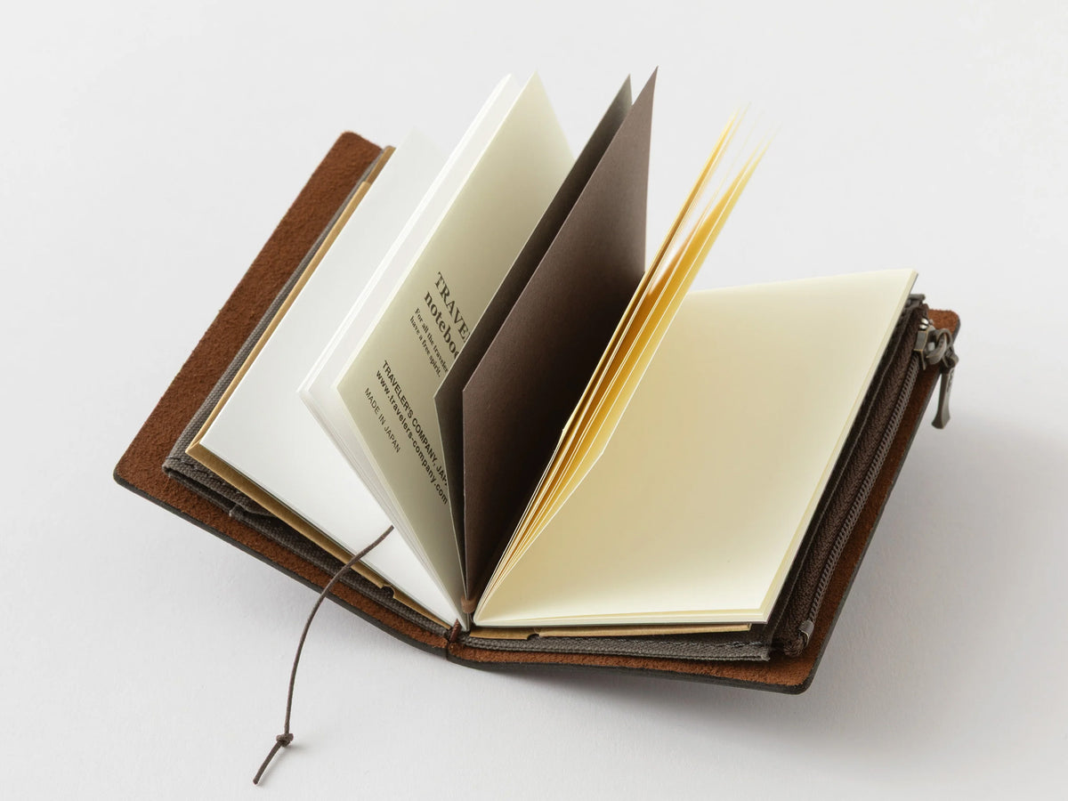 TRAVELER'S Notebook Card Size 20th Anniversary Set - Brown