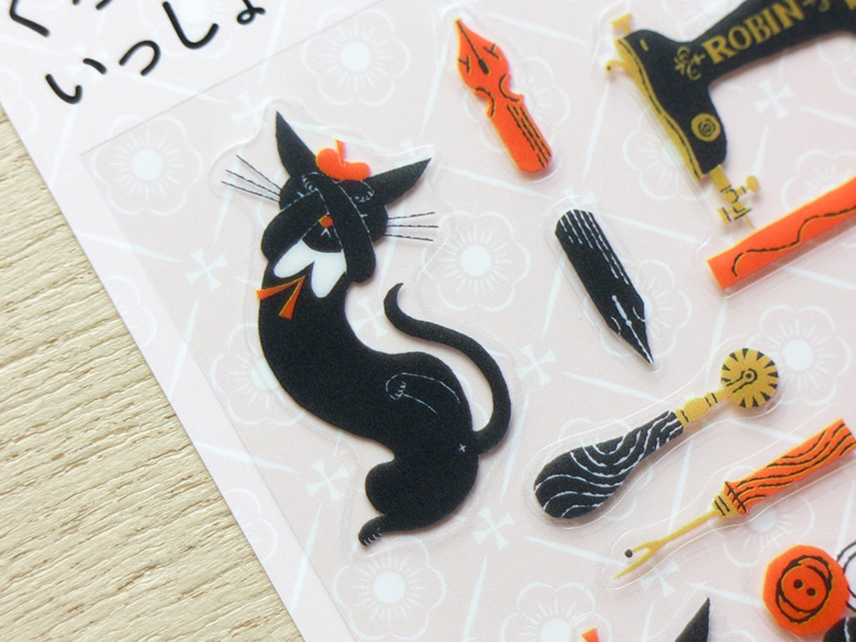 Together with Kuroneko Robin-Chan Vol. 2 Sticker Sheet