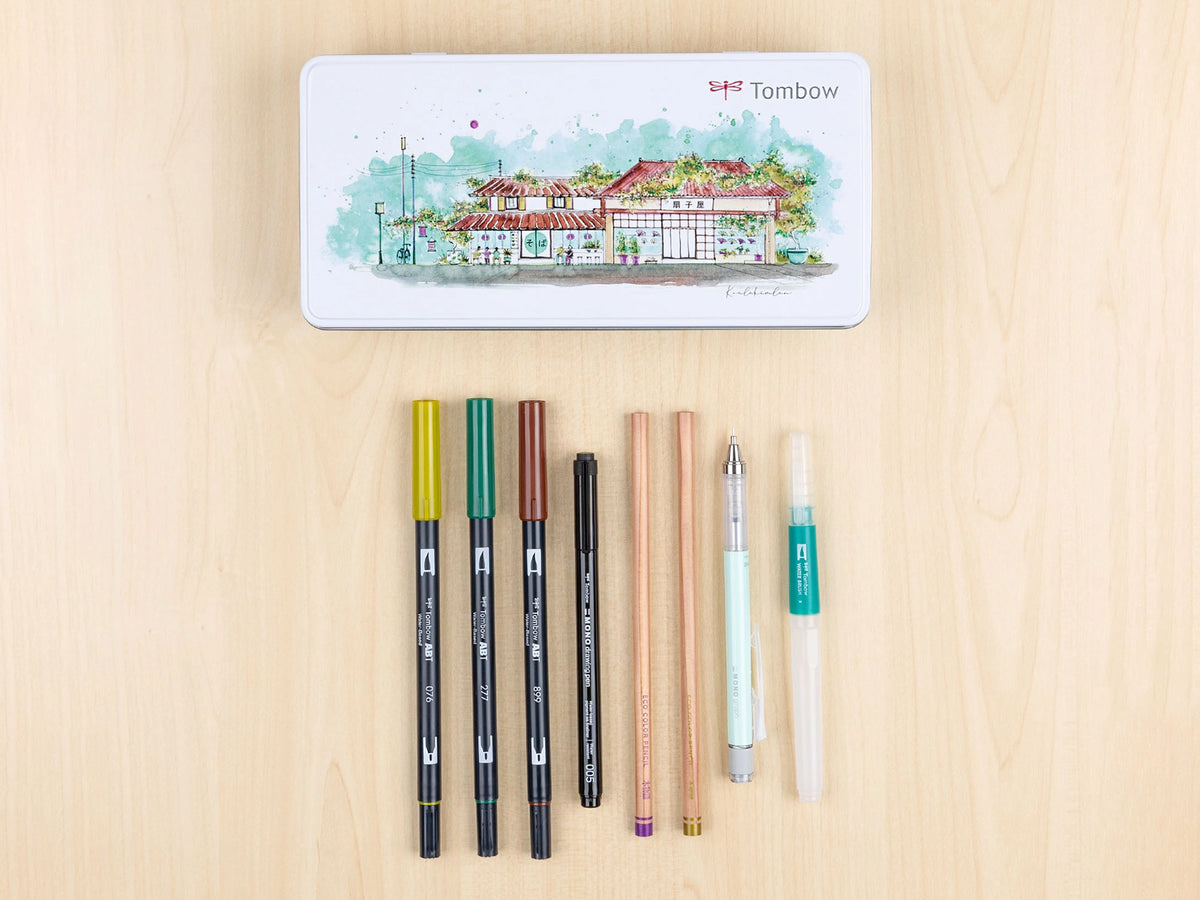 Tombow Urban Sketching Set: Japanese Edition