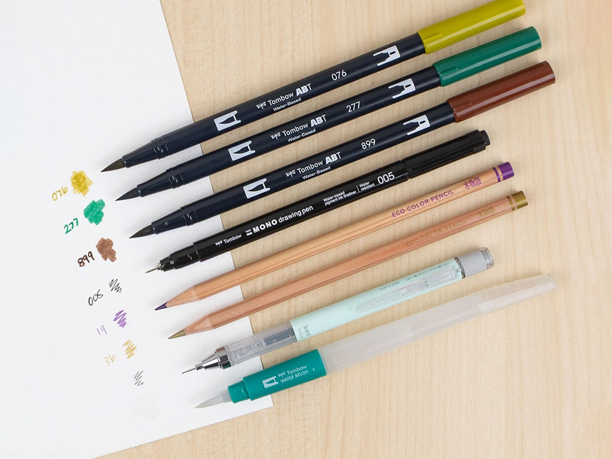 Tombow Urban Sketching Set: Japanese Edition