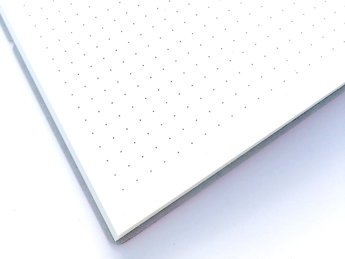 Ciak Dotted Page Journal - Red