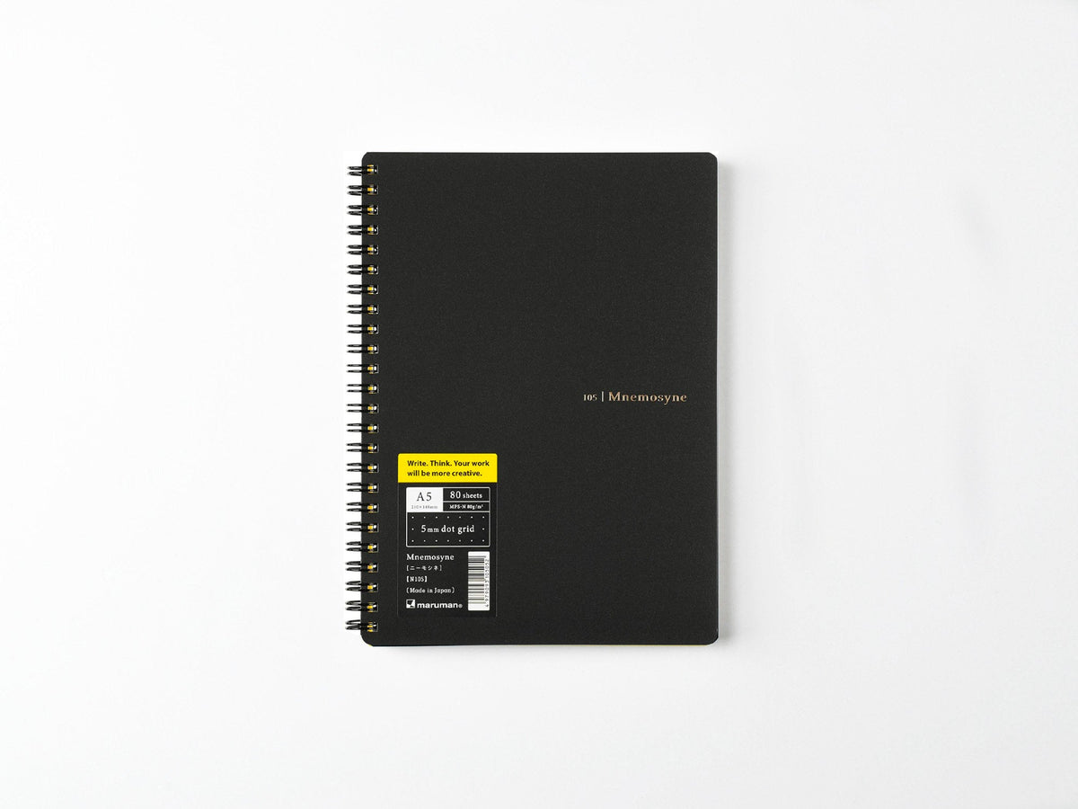 Maruman Mnemosyne Notebook 105 - A5 Dotted