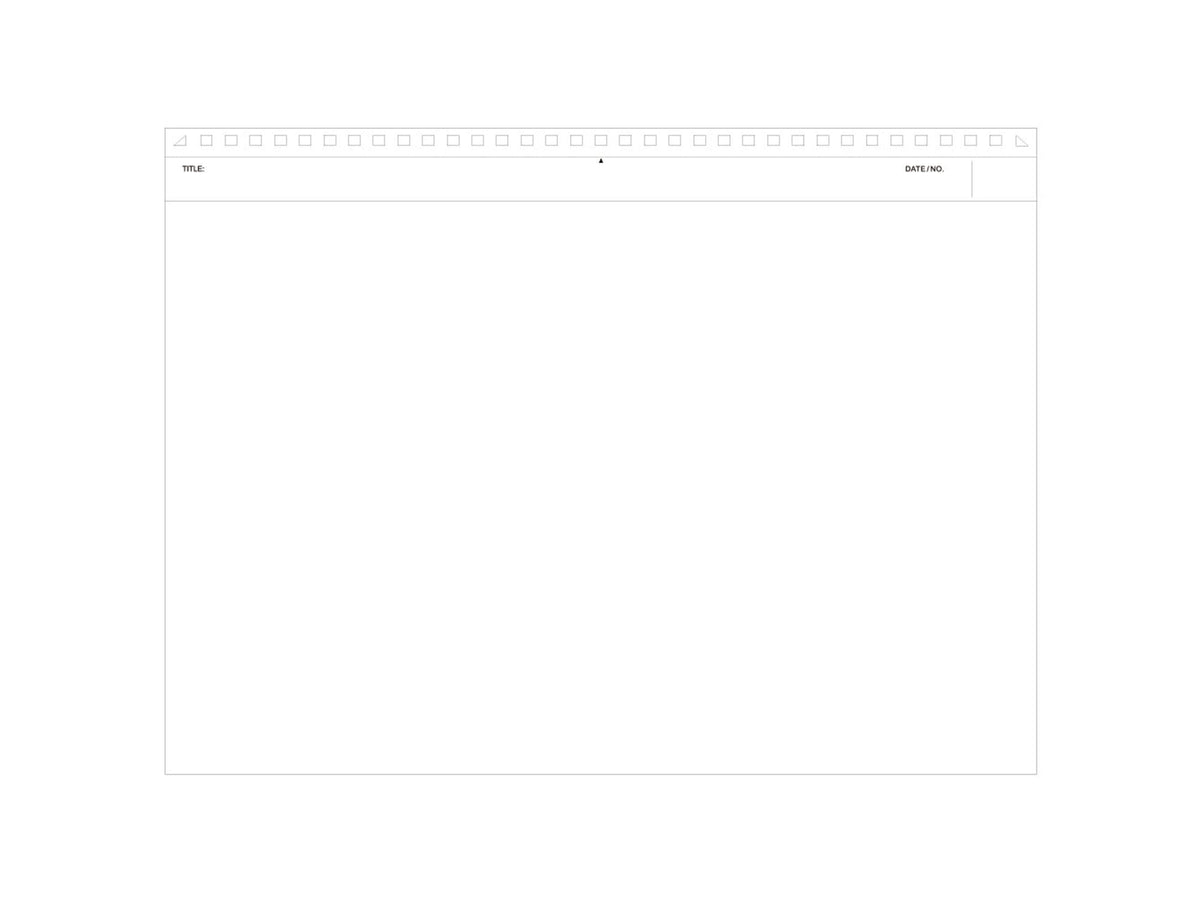 Maruman Mnemosyne Notebook 181 - A4 Blank