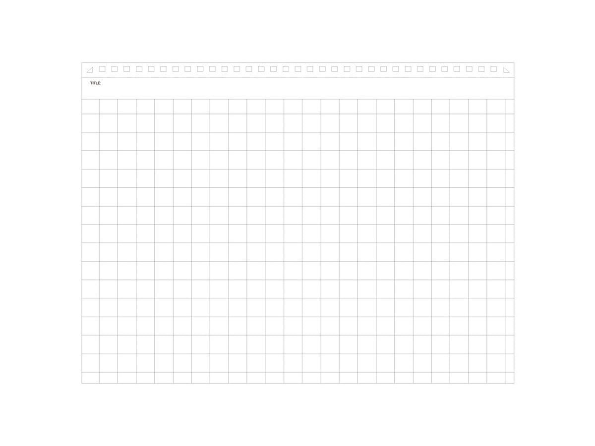 Maruman Mnemosyne Notebook N182A - A5 Grid