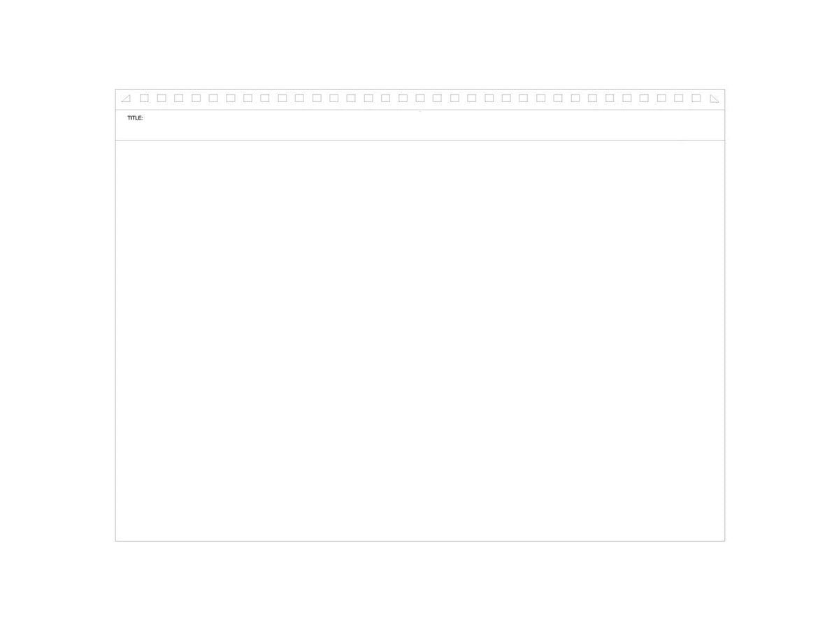 Maruman Mnemosyne Notebook N183A - A5 Blank