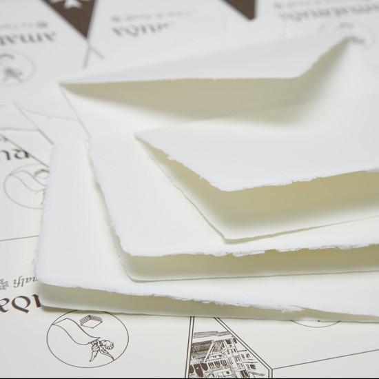 Amalfi Handmade Paper Foldover Notes 3x5