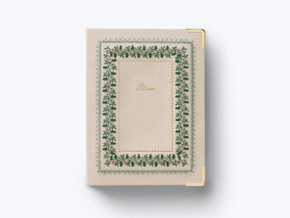 Portico Embroidered Small Photo Album