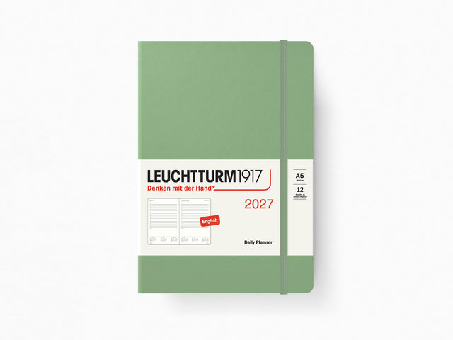 2027 Leuchtturm 1917 Daily Planner - SAGE