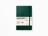 2027 Leuchtturm 1917 Monthly Planner with Notebook - FOREST GREEN