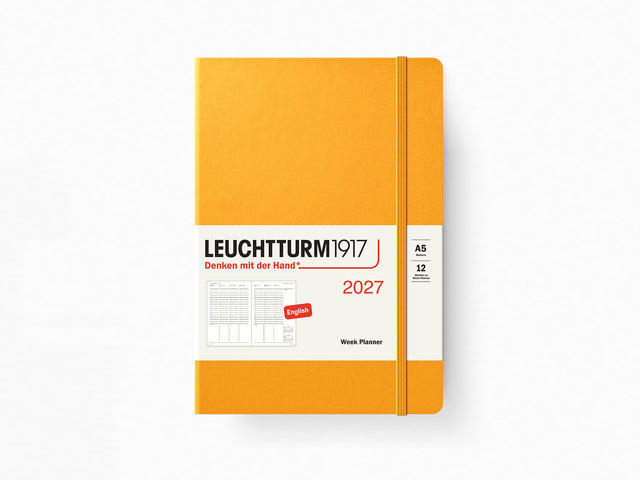 2027 Leuchtturm 1917 Week Planner - SUNFLOWER