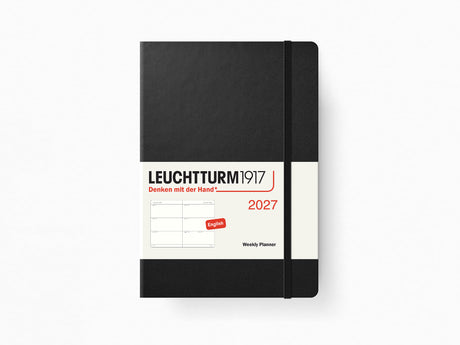 2027 Leuchtturm 1917 Weekly Planner - BLACK