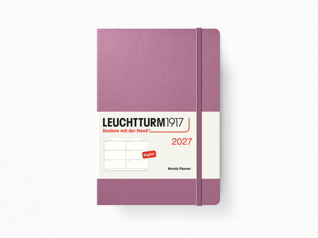 2027 Leuchtturm 1917 Weekly Planner - DUSTY ROSE
