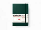 2027 Leuchtturm 1917 Weekly Planner - FOREST GREEN