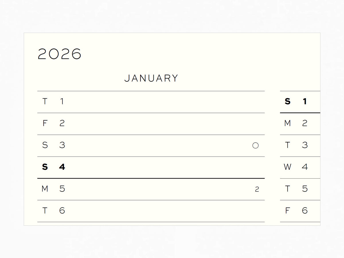 2027 Leuchtturm 1917 Weekly Planner & Notebook - FOREST GREEN