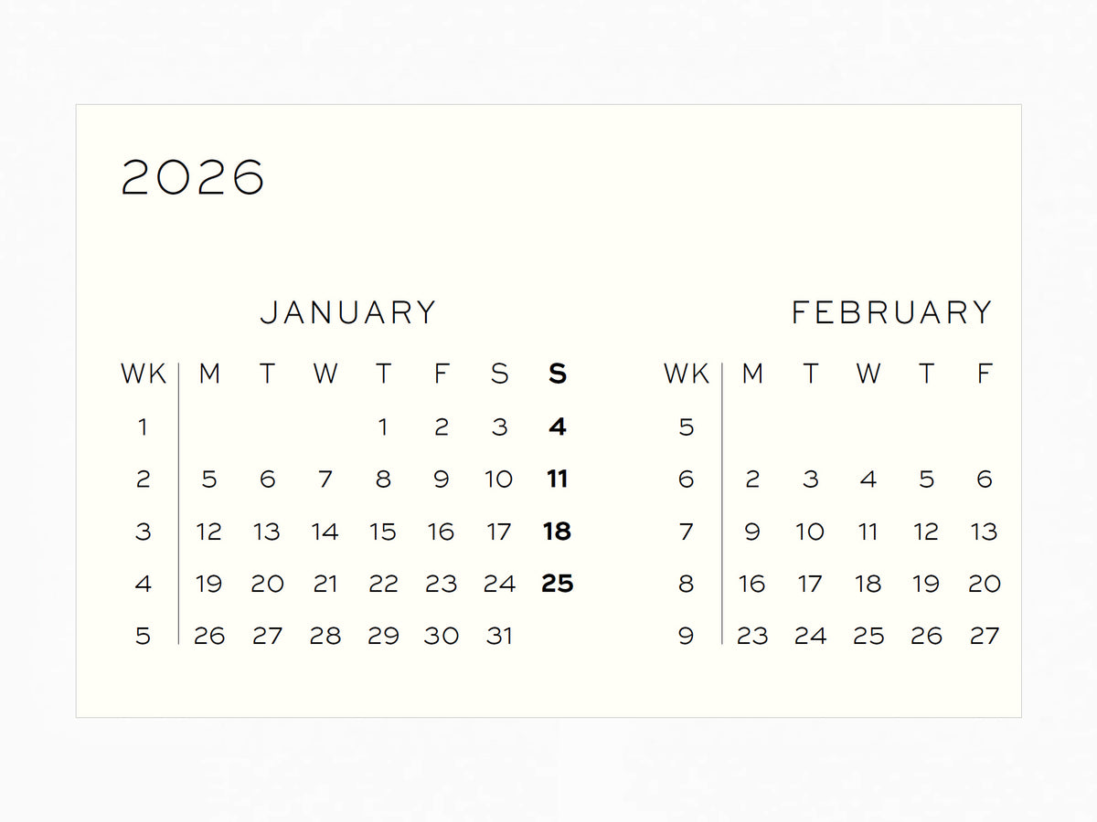 2027 Leuchtturm 1917 Weekly Planner & Notebook - LILAC Softcover