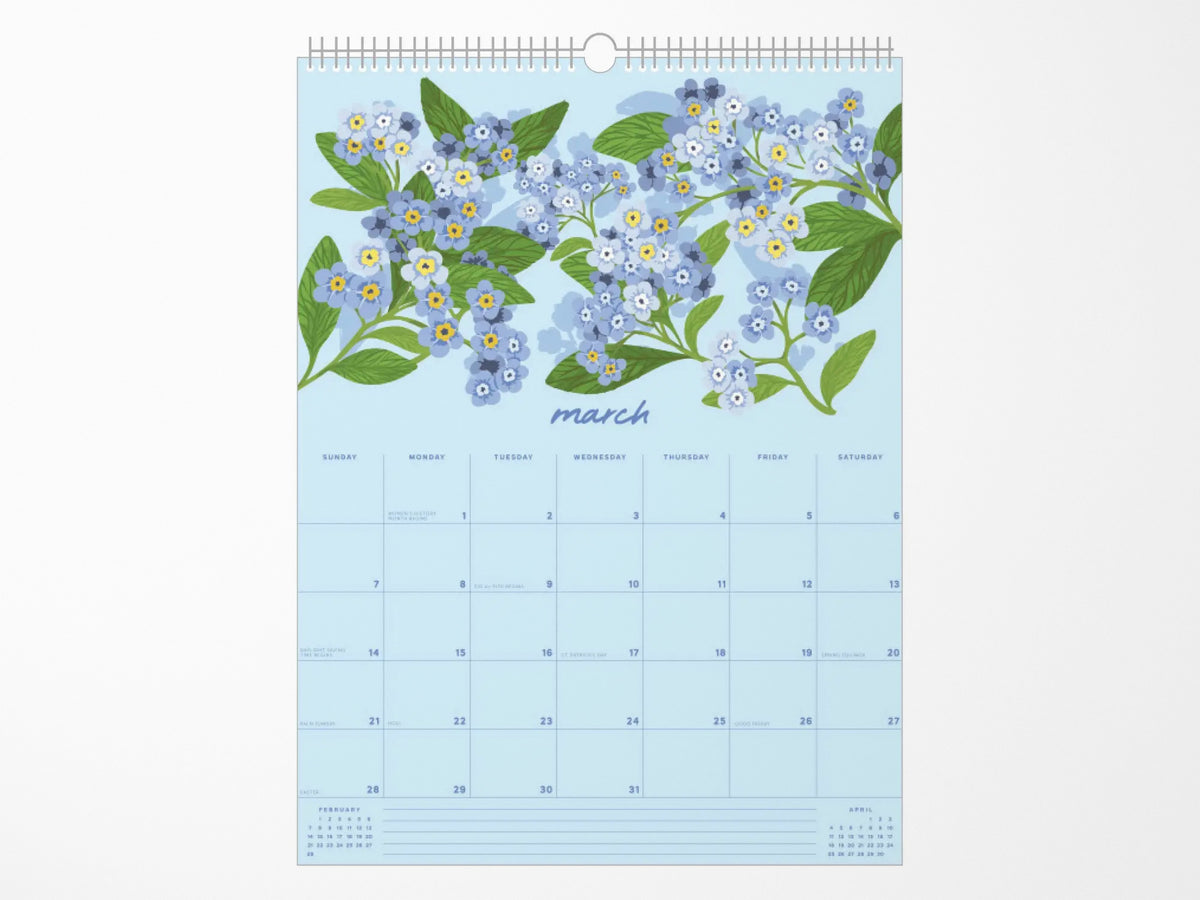 2027 Walk In The Garden Wall Calendar