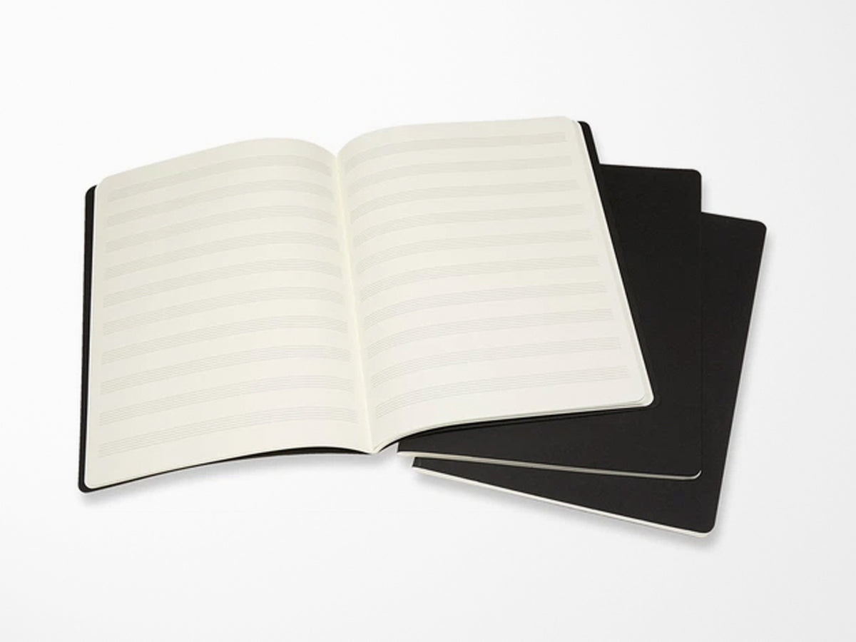 Moleskine Cahier Music Journal Set of 3