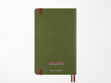 Moleskine x Peanuts Limited Edition Large Green Undated Planner 2026