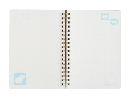 Japanese Ring Notebook - Polar Bear