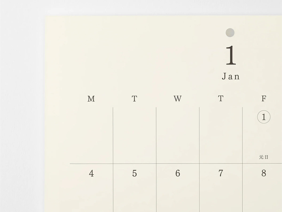 MD Wall Calendar 2027 Bi Folded A2