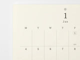 MD Wall Calendar 2027 Bi Folded A2