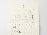 MD Wall Calendar 2027 Bi Folded A4
