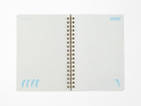 Japanese Ring Notebook - Penguin